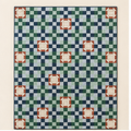 Harbor Window Quilt flat pattern